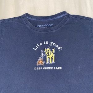 boys/girls life is good tee